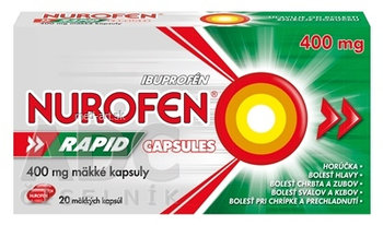 NUROFEN Rapid 400 mg 20 kapsúl