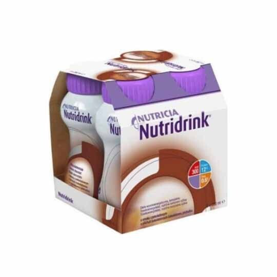 NUTRIDRINK čokoládová príchuť 4x200 ml