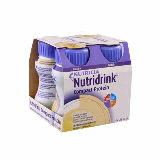 NUTRIDRINK vanilková príchuť 4x200 ml