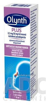 OLYNTH PLUS 0,5 mg/50 mg/ml nosová aerodisperzia 10 ml