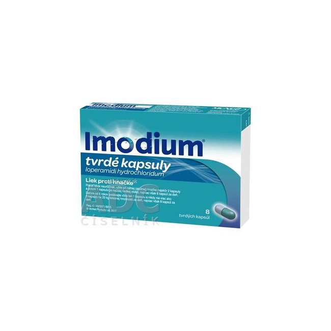 Imodium 2 mg 8 kapsúl