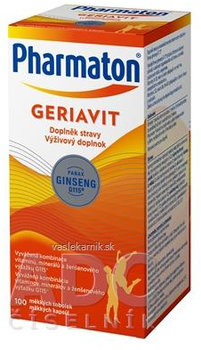 Pharmaton GERIAVIT Vitality 50+ 100 tabliet