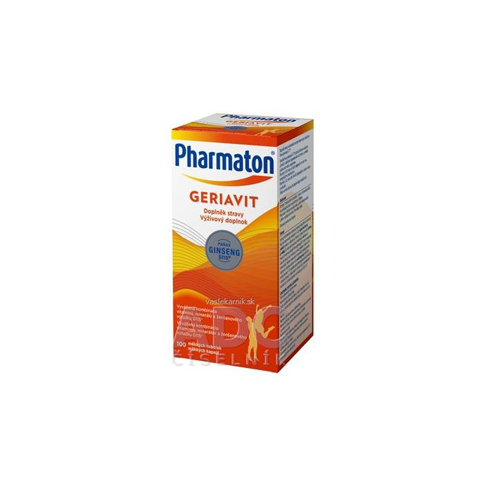 Pharmaton GERIAVIT Vitality 50+ 100 tabliet