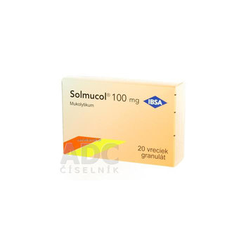 Solmucol 100 mg 20 vrecúšok