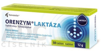 ORENZYM LAKTÁZA tbl 1x50 ks