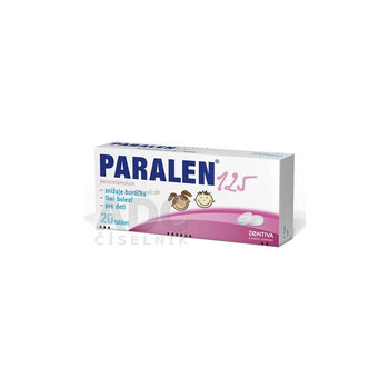 PARALEN 125 125 mg 20 tabliet