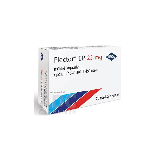 Flector EP 25 mg cps mol 20 ks