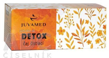 JUVAMED DETOX čaj čistiaci