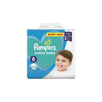 PAMPERS active baby Giant Pack 6 XL,  13-18 kg, 56 ks