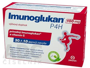 Imunoglukan P4H 100 mg kapsule 30+10 navyše