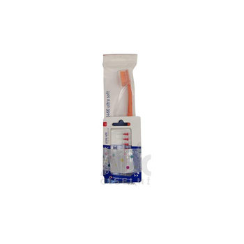 CURAPROX CPS 07 prime refill červená + CS 5460, medzizubné kefky bez držiaka 8 ks + zubná kefka 1 ks, 1 set