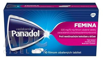 PANADOL FEMINA 500mg 10 tabliet