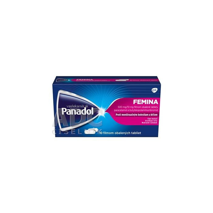 PANADOL FEMINA 500mg 10 tabliet