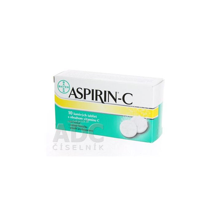 ASPIRIN-C 10 šumivých tabliet