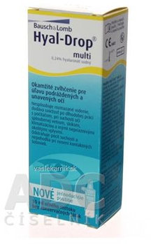 HYAL DROP MULTI očná instilácia 10 ml