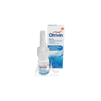 Otrivin 0,1 % nosová roztoková aerodisperzia 10ml