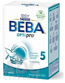 BEBA OPTIPRO 5, mliečna výživa, 600g