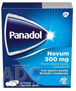 Panadol Novum 500 mg 24 tabliet
