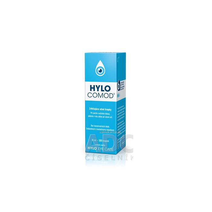 HYLO COMOD zvlhčujúce očné kvapky 10 ml