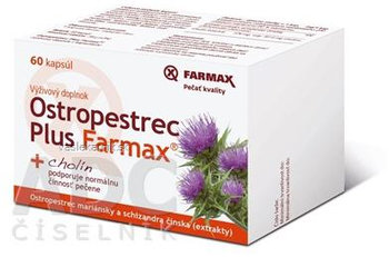 Ostropestrec Plus Farmax 60 kapsúl