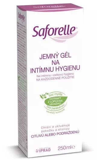 SAFORELLE jemný gél na intímnu hygienu