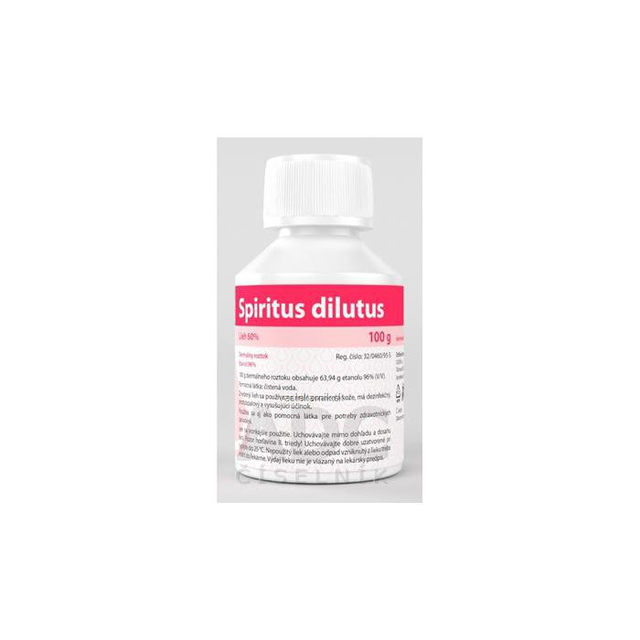Spiritus dilutus dermálny roztok 100 g