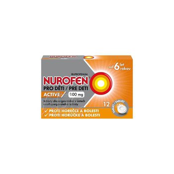 NUROFEN pre deti Active tablety 12 ks 100 mg