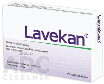 Lavekan 80mg, 28 kapsúl