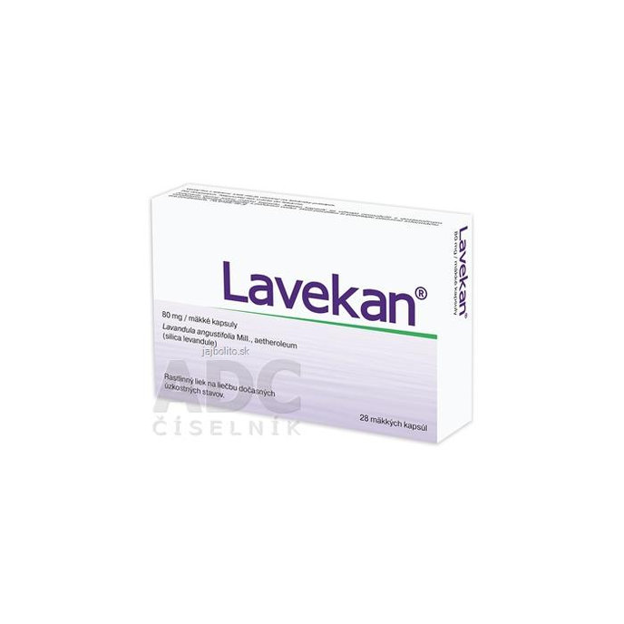 Lavekan 80mg, 28 kapsúl