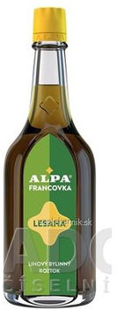 ALPA LESANA FRANCOVKA liehový bylinkový roztok 160 ml