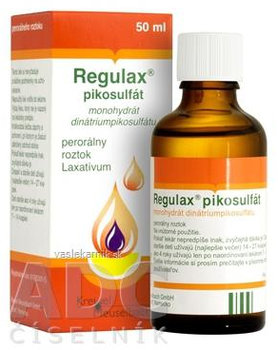 REGULAX pikosulfát perorálny roztok 50ml