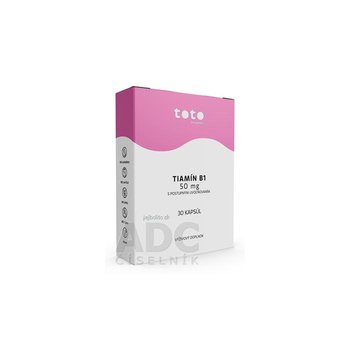 TOTO TIAMÍN B1 50 mg, s postupným uvoľňovaním, 30 kapsúl