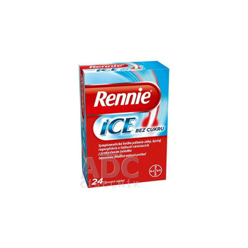 Rennie ICE bez cukru 24 tabliet
