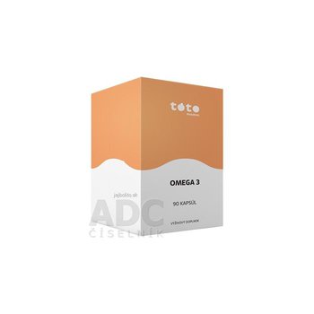 TOTO OMEGA 3, 90 kapsúl