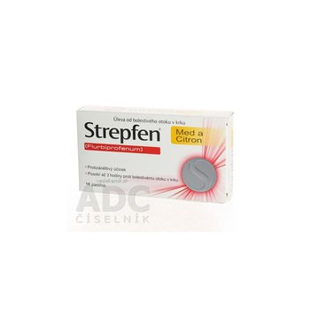 Strepfen Med a citrón pastilky 16 ks