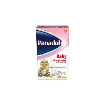 Panadol Baby 125 mg 10 čapíkov
