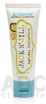 JACK N´JILL Prírodná zubná pasta pre deti, príchuť ČUČORIEDKA, 50 g