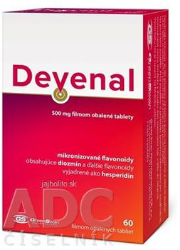 Devenal 500 mg, 60 tabliet