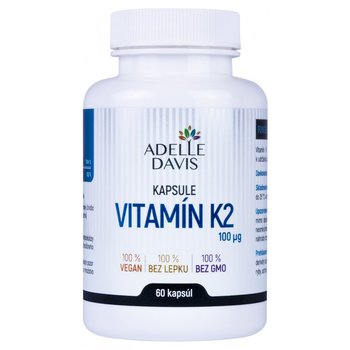 ADELLE DAVIS VITAMÍN K2 (MK-7) 100 mcg, 60 kapsúl