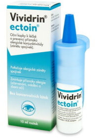 Vividrin ectoin očné kvapky 10 ml