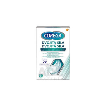 COREGA Dvojitá sila čistiace tablety 36 ks