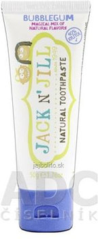 JACK N´JILL Prírodná zubná pasta pre deti, príchuť žuvačky, 50g