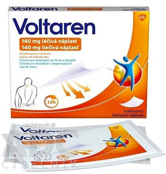 Voltaren 140 mg liečivá náplasť 5ks