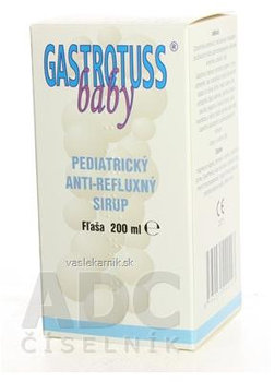 Gastrotuss baby sirup antireflexný 200 ml
