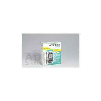 ACCU-CHEK Active Kit, glukomer + príslušenstvo na monitorovanie glykémie, 1 set