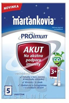 WALMARK Marťankovia PROimun AKUT vrecúška 5 kusov