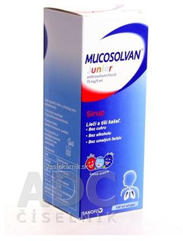 MUCOSOLVAN Junior 15 mg/5 ml sirup 100ml