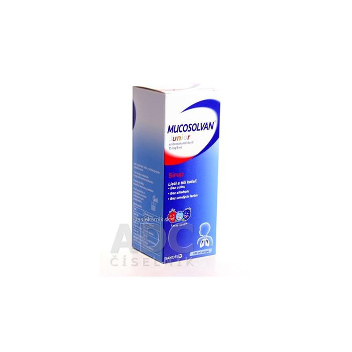 MUCOSOLVAN Junior 15 mg/5 ml sirup 100ml