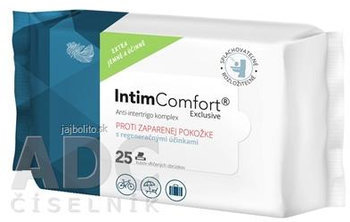 INTIMComfort Vlhčené obrúsky multipack, 25ks