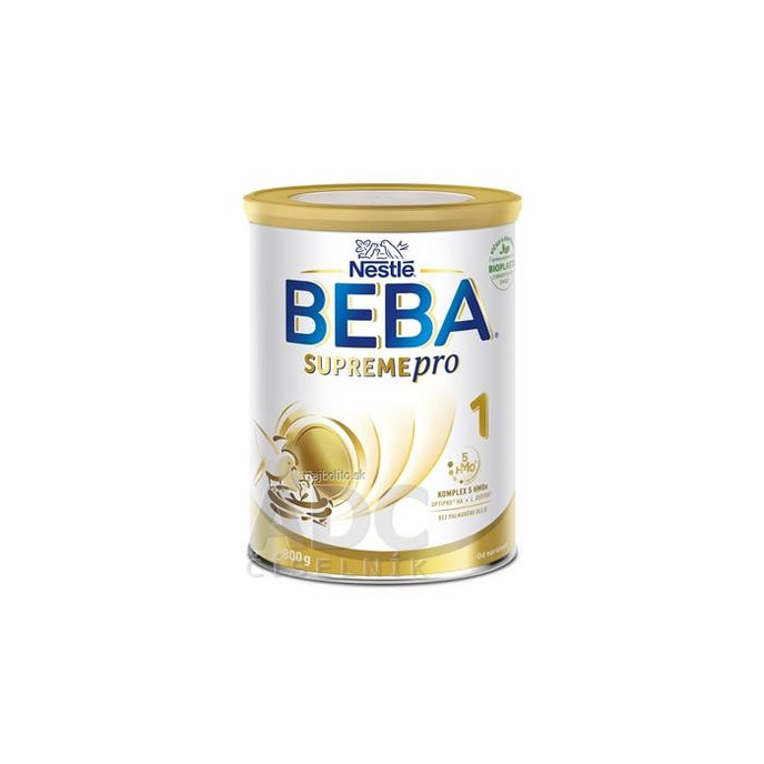 BEBA SUPREME pro 5HM-O 1, počiatočná mliečna výživa (od narodenia), 800 g